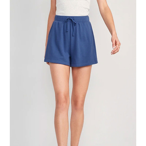 Pantalones cortos para mujer, de cintura alta, ajustados, de secado rápido, transpirables, sólidos, para Fitness, Yoga, pantalones cortos personalizados para mujer - Product Image 3