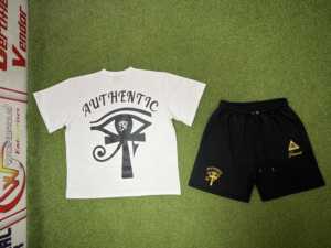 Conjunto de Camiseta y Pantalones Cortos para Mujer, 100% Algodón de Alta Calidad, Antiarrugas, Cuello en V, Personalizable con Logotipo Frontal, Estilo Urbano Informal - Product Image 2