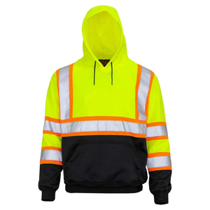 เสื้อฮู้ดผู้ชายแบบสะท้อนแสงขายดี พร้อมโลโก้/สีตามสั่ง ระบายอากาศได้ดี แขนยาว ทรงสวย มองเห็นได้ชัด ราคาพิเศษ - Product Image 6