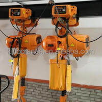 0.5t 1t 3t 5t palan à chaîne en acier levage Radio télécommande palan électrique à chaîne unique pour grue à flèche