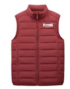 Veste matelassée unisexe à capuche OTTOMAN CARPORATION, décontractée, hiver, grande taille, fermeture éclair, coupe-vent, imperméable, respirante, séchage rapide - Product Image 3