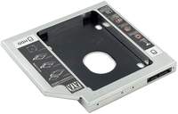 Handisen 9.5mm/12.7mm Laptop HDD Caddy USB SATA Aluminium Alloy 2TB MAX Garansi 12 Bulan Stok Tersedia