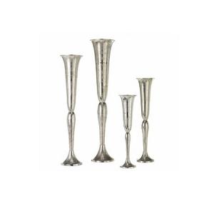 Set Of 4 Excluisve Quality <b>Flower</b> <b>Vase</b> Newest Design Brass Home Decor <b>Tall</b> <b>Flower</b> <b>Vase</b> From Best Exporter In India - Product Image 2