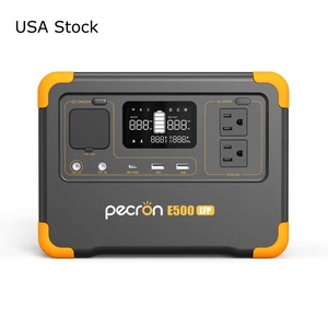 Estación de Energía Portátil PECRON E500LFP 600W 576Wh LiFePO4, Generador Solar de Onda Sinusoidal Pura para Camping, RV y Emergencias - Product Image 1