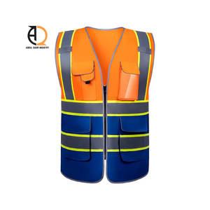 Chaleco de Seguridad de Alta Visibilidad con Logotipo Personalizado, Chaleco de Trabajo de Construcción, Chaqueta de Seguridad de Alta Visibilidad - Product Image 1