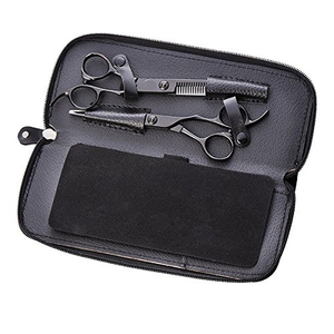 Tijeras <span class=keywords><strong>de</strong></span> corte <span class=keywords><strong>de</strong></span> pelo <span class=keywords><strong>de</strong></span> acero inoxidable, tijeras negras mate para <span class=keywords><strong>peluquería</strong></span>, corte <span class=keywords><strong>de</strong></span> pelo, <span class=keywords><strong>2022</strong></span>, precio al por mayor - Product Image 6