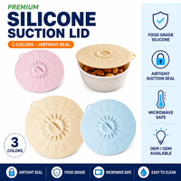Couvre-aliments en silicone non toxiques, sans BPA, compatibles lave-vaisselle et micro-ondes, plusieurs tailles, flexibles et réutilisables.