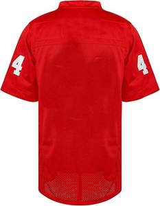 Camiseta de fútbol americano de verano de talla grande impresa personalizable de alta calidad transpirable - Product Image 6