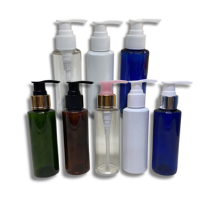 Botella de plástico PET transparente de 100ml con forma cilíndrica para el cuidado de la piel Características cosméticas Impresión de logotipo personalizado Fabricado directamente - Product Image 6