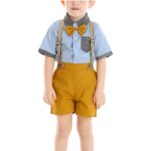 ชุดเสื้อยืดกางเกงขาสั้นผ้าฝ้าย100% สำหรับเด็ก, ชุดลำลองแขนสั้นทรงหลวมพิมพ์ลายสำหรับเด็กผู้ชายเด็กผู้หญิง - Product Image 1