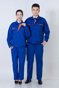 Uniforme de trabajo de nailon y poliéster duradero al por mayor, uniforme de trabajo mecánico de conserje de construcción industrial - Product Image 5