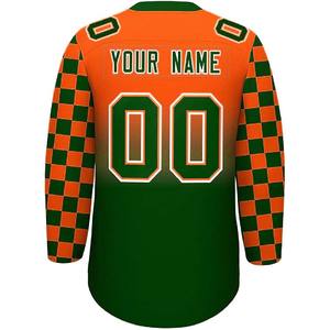 Jersey de hockey sobre hielo personalizado para hombre de último estilo Logo sublimado Jersey de hockey sobre hielo del equipo juvenil - Product Image 2