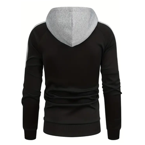 Chándal estampado con capucha para hombre al por mayor, ropa deportiva con logotipo personalizado, chándal para correr de alta calidad - Product Image 5