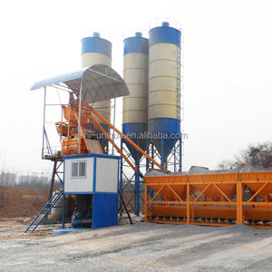 50m3/jam 2025 Pabrik Campuran Basah <span class=keywords><strong>Mobile</strong></span> Tipe Baru dengan Mixer JS untuk Blok Beton - Product Image 5