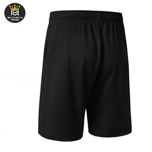 Wholesale Sporty Solid Soccer Shorts for Men Custom Team Uniform <b>Football</b> Shorts Lightweight Moisture Wicking Customizable - Product Image 2