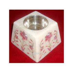 Belle conception étonnante faite à la main classique et meilleur brûleur de Bakhoor incrusté de marbre artisanal indien avec des matériaux de haute qualité - Product Image 1