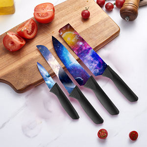 Juego de Cuchillos de Chef de Cerámica, Venta al por Mayor, 9 Piezas, Mango de Plástico de Alta Calidad, Duradero para Negocios de Restaurantes, Envío Gratis - Product Image 3