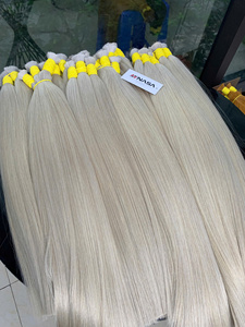ผมต่อสีบลอนด์60 100% ผมเวียดนาม55ซม. - Product Image 5