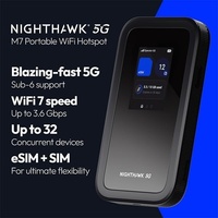 Caja de Diseño para Router WiFi Inalámbrico, Molde para Nighthawk 5G M7, Hotspot WiFi Portátil con Carcasa ESIM, para Juegos y Hogar