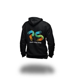 Alta calidad OEM personalizado logotipo bordado 100% algodón sudaderas con capucha para hombre ropa de invierno técnicas teñidas lisas a prueba de viento - Product Image 1