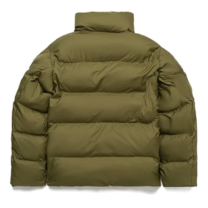New Arrival Custom Designed <b>Men's</b> Winter Lightweight Puffer <b>Jacket</b> Stand Canvas Windbreaker Plus Size Windproof Polyester - Product Image 2