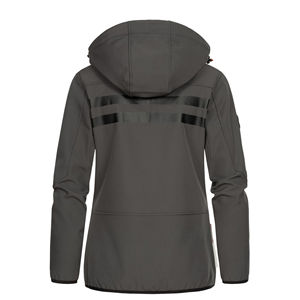 Chaqueta de lona para hombre con cremallera, estampada, talla grande, impermeable, cortavientos, ligera, transpirable, cálida, para senderismo y actividades al aire libre. - Product Image 3