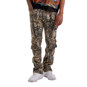 Wholesale Men's Cargo Sweatpants with Multi Pocket Design for Outdoor <b>Trousers</b> Winter Printed Cargo Pants - Product Image 1