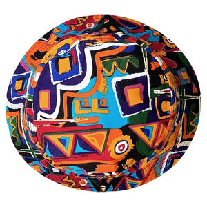 Chapeaux seau décontractés en coton Logo brodé imprimé solide Casquettes de pêcheur personnalisées à large bord Chapeaux seau d'été décontractés - Product Image 2