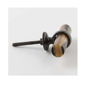 Cuerno de Búfalo, perillas de gabinete antiguas de latón, perillas de gabinete de cuerno de hueso, manija y tirador - Product Image 4