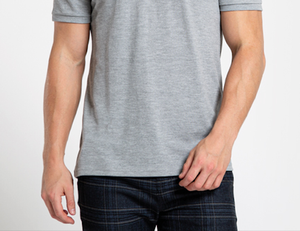 Polos en blanco de alta calidad para hombres y mujeres, polos transpirables antiarrugas de manga corta con botones - Product Image 5