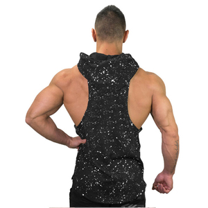 Vente en gros OEM Logo personnalisé Hommes Sweat à capuche sans manches Nouveau style Pull à capuche Street Wear Sweats à capuche sans manches 2025 - Product Image 2
