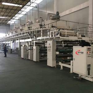 Automatic Digital Motor <b>Label</b> Stock Coating Machine 30 Inch with 70 Feet Chamber for Self Adhesive Paper Acrylic Gum - Product Image 2