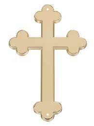 Colgante de Cruz de Metal chapado en oro de diseño antiguo, collar ortodoxo religioso de calidad, regalo de Navidad económico - Product Image 5