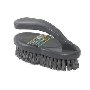 Brosse de nettoyage manuelle en plastique en forme de Zeppelin pour le bain, la salle de bain, la cuisine, le récurage et le lavage des sols - Product Image 3
