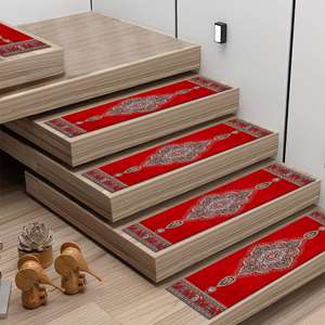 Alfombra Tejida Geométrica, Elegante, Decorativa, Estética, Minimalista, Lavable, Regalo, Personalizada - Product Image 4