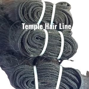 Extensiones de Cabello Humano Virgen Natural Negro Indio sin Procesamiento Químico, Paquetes de Cabello Humano Baratos - Product Image 6