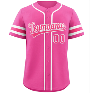 Venta al por mayor de ropa deportiva con logotipo personalizado de malla transpirable con cuello en V camiseta uniforme de béisbol para hombres y mujeres jersey de béisbol - Product Image 1