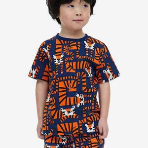 High Quality Custom Summer 2-Piece <b>Men's</b> Sweatsuit Cotton/Polyester Solid <b>Corduroy</b> Knee-Length Plain T-<b>Shirt</b> Button Screen Print - Product Image 5