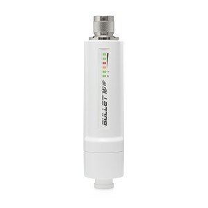 อุปกรณ์ Ubiquiti BM2HP Client Device, Bullet M2 HP, 2.4GHz, 1x RJ45 100Mb/s - Product Image 1