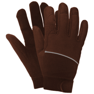 Guantes de trabajo de cuero sintético resistente Amara, protección de manos resistente a chispas para construcción y guantes de trabajo mecánico - Product Image 5