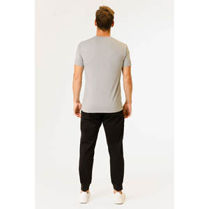 Sérigraphie personnalisée T-shirt unisexe en jersey chiné à manches courtes pour homme - Product Image 3