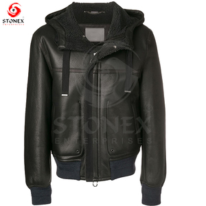 Customized <b>Leather</b> Skin <b>Real</b> <b>Leather</b> <b>Jacket</b> Waterproof Windproof Super Soft Comfortable <b>Leather</b> / <b>Jacket</b> for Men's. - Product Image 5