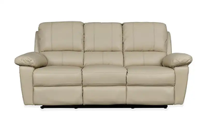 Sofá Reclinable de Media Piel de la Colección Italiana - Product Image 3