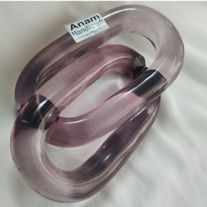 Cadena acrílica moderna personalizada, acentos de pared hechos a mano, resina ornamental moderna, colgante para decoración del hogar, listo para Festival Diwali - Product Image 2