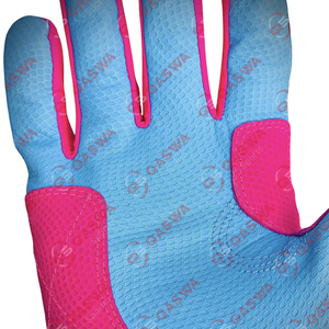 Guantes de bateo de béisbol de cuero de vaca con correa larga ajustable para jugadores de béisbol profesionales - Product Image 3