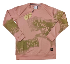 2024 Primavera Verano otoño 100% algodón felpa gruesa cálida Waffle Casual cuello manga larga transpirable secado rápido camiseta hombres - Product Image 1