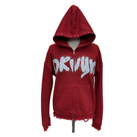 Sweat à capuche personnalisé avec logo en strass, poche avant, coupe classique, unisexe, style hip-hop