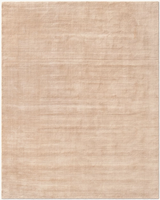 High Quality Hand-Knotted Loom Silk & Wool Solid Beige Eco-Friendly Non-Slip Pet Friendly High-Sheen Cut Pile Rug 1 Piece