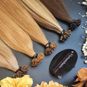 2025 meilleures ventes de haute qualité 100% extensions de cheveux humains vierges crus vietnamiens cuticule complète Super Double pointe plate dessinée - Product Image 1