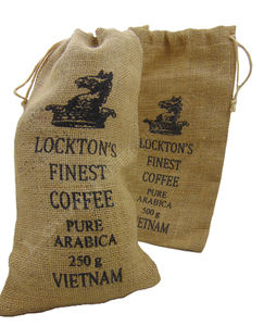 Custom Printed Durable <b>Jute</b> Drawstring <b>Sack</b> for Retail Packaging & Marketing Premium Shopping Bags - Product Image 5